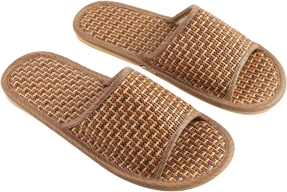 Slippers Flip Flop Slip on Bath Spa Slippers Sandal Indoor Lightweight Shoes for Men Women(42/43)