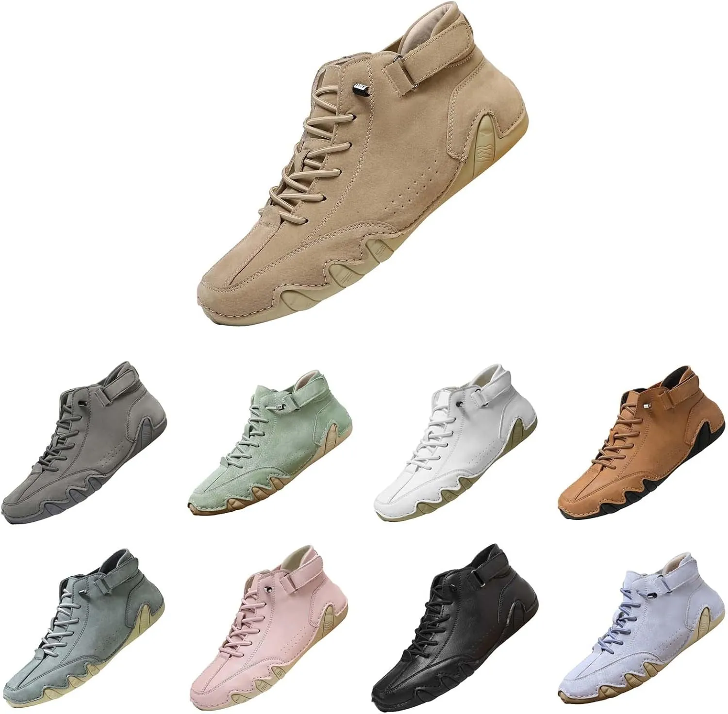 Sneakers for Men Wide Width Flats Shoes Women Dressy Comfortable Women's Slip on Shoes Comfortable & Lightweight Mens Loafers Casual Slip On High Top Sneakers for Women