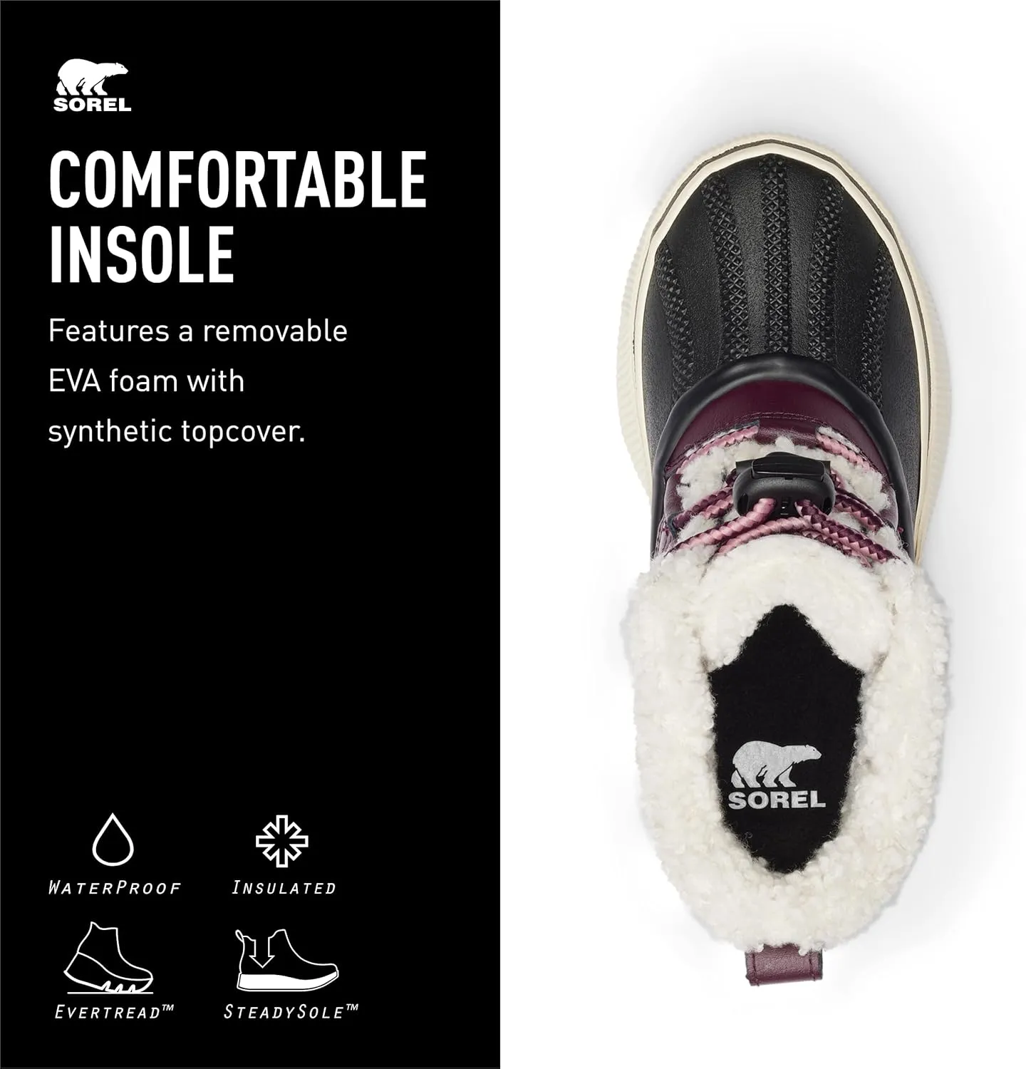 SOREL Children's Out N About lV Chillz Waterproof Boot