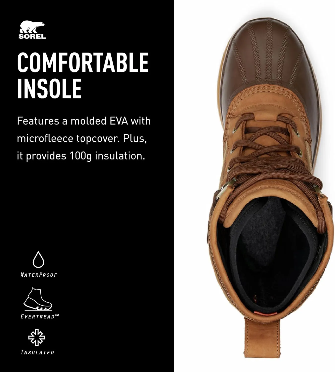 SOREL Men's Caribou Royal Waterproof Boot