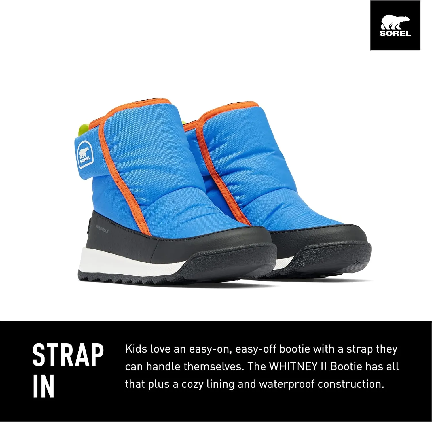 SOREL Toddler's Whitney ll Plus Waterproof Bootie