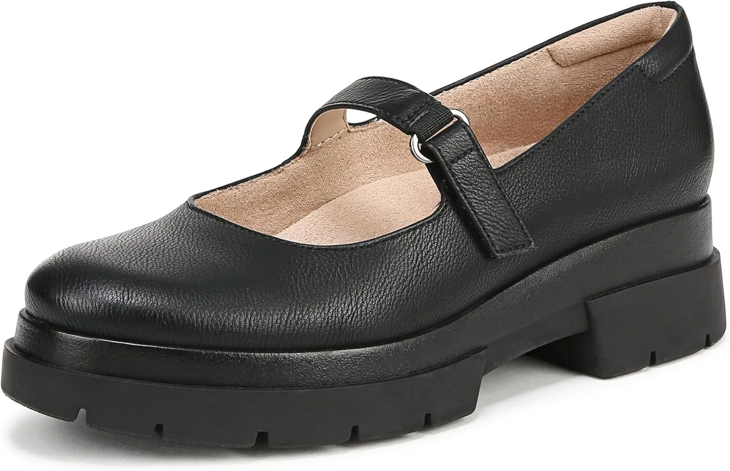 SOUL Naturalizer Women's Olivet Lug Sole Mary Janes Flat