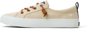 Sperry Women's Crest Vibe Sneaker, Brown, 8.5 Wide