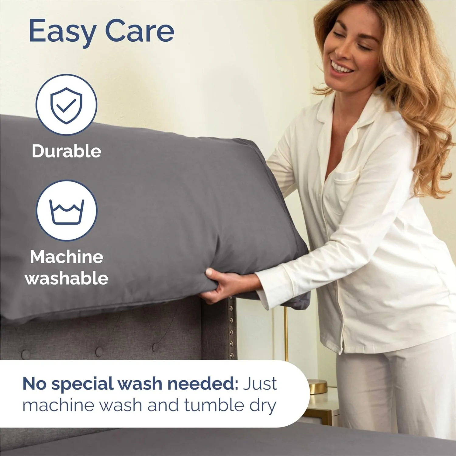 Split King 7 Piece Sheet Set - Comfy Breathable & Cooling - Soft Hotel Luxury Bedding Set with 8-16 Inch Deep Pockets - 1 Flat & 2 Fitted Sheet & 4 Pillowcases - Wrinkle Free & Easy Care - Dark Grey