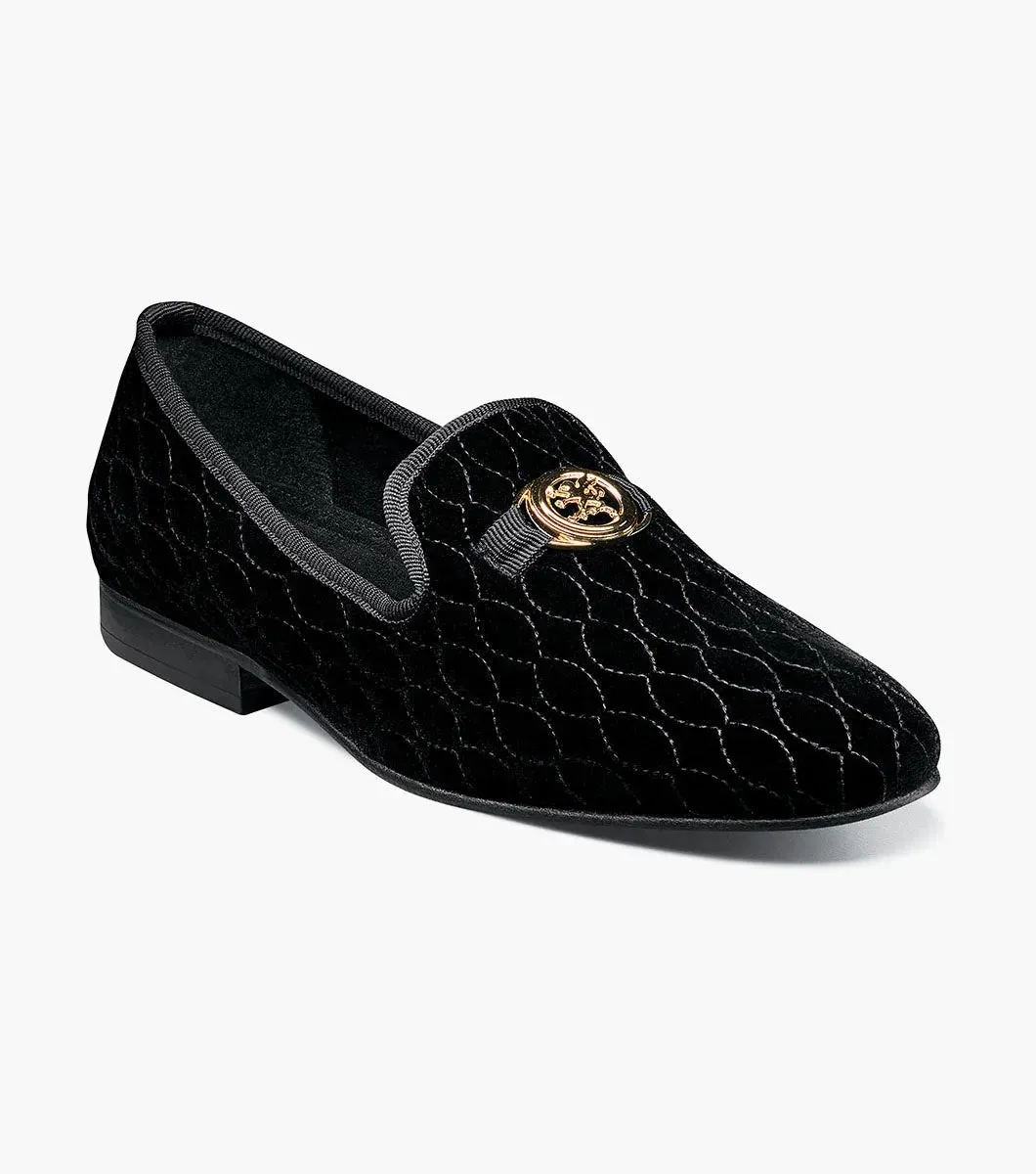Stacy Adams Valet Slip On Bit Loafer in Black