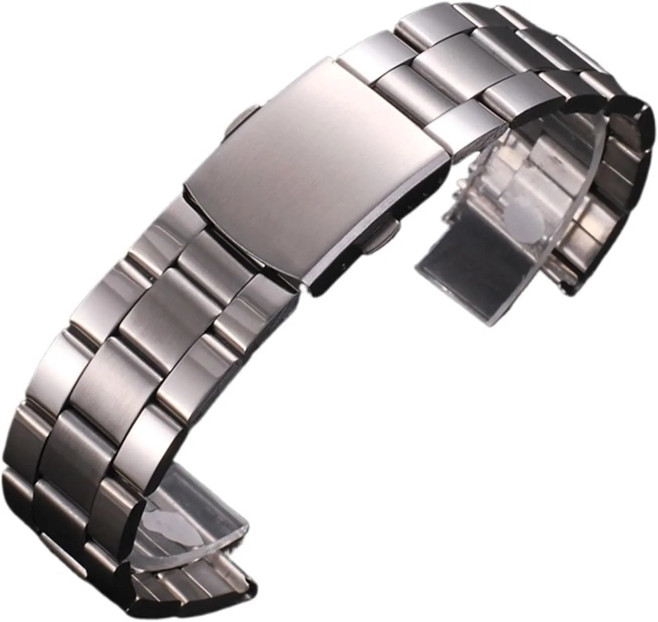 Stainless Steel Watch Band Universal Strap Women Men Strap 18mm 20mm 22mm
