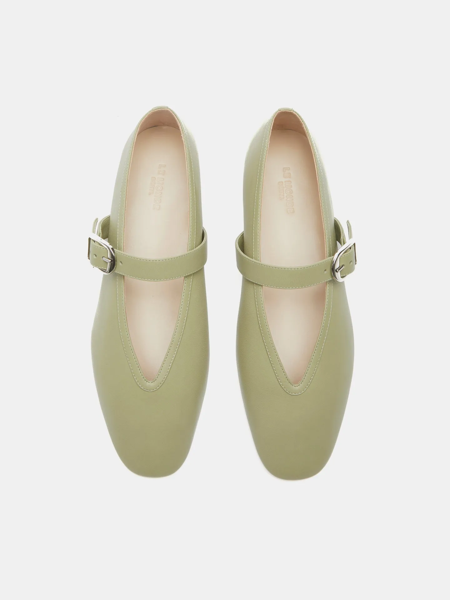 Stella Slipper / Pistachio Leather