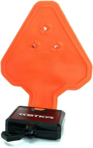 STKR Concepts FLEXIT Auto- 200 Lumen LED Flexible Safety Flashlight, Orange/Black