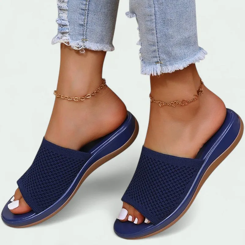 Strazoro | Women's Slip On Knit Sandals Lightweight Breathable