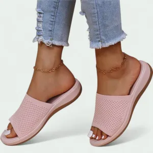 Strazoro | Women's Slip On Knit Sandals Lightweight Breathable