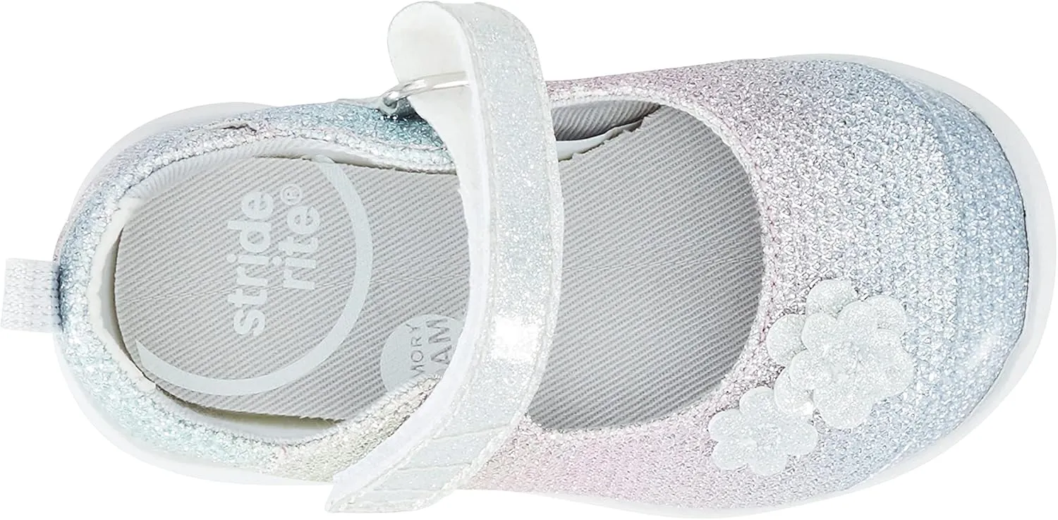 Stride Rite Girl's Holly-Adaptable Mary Jane Flat