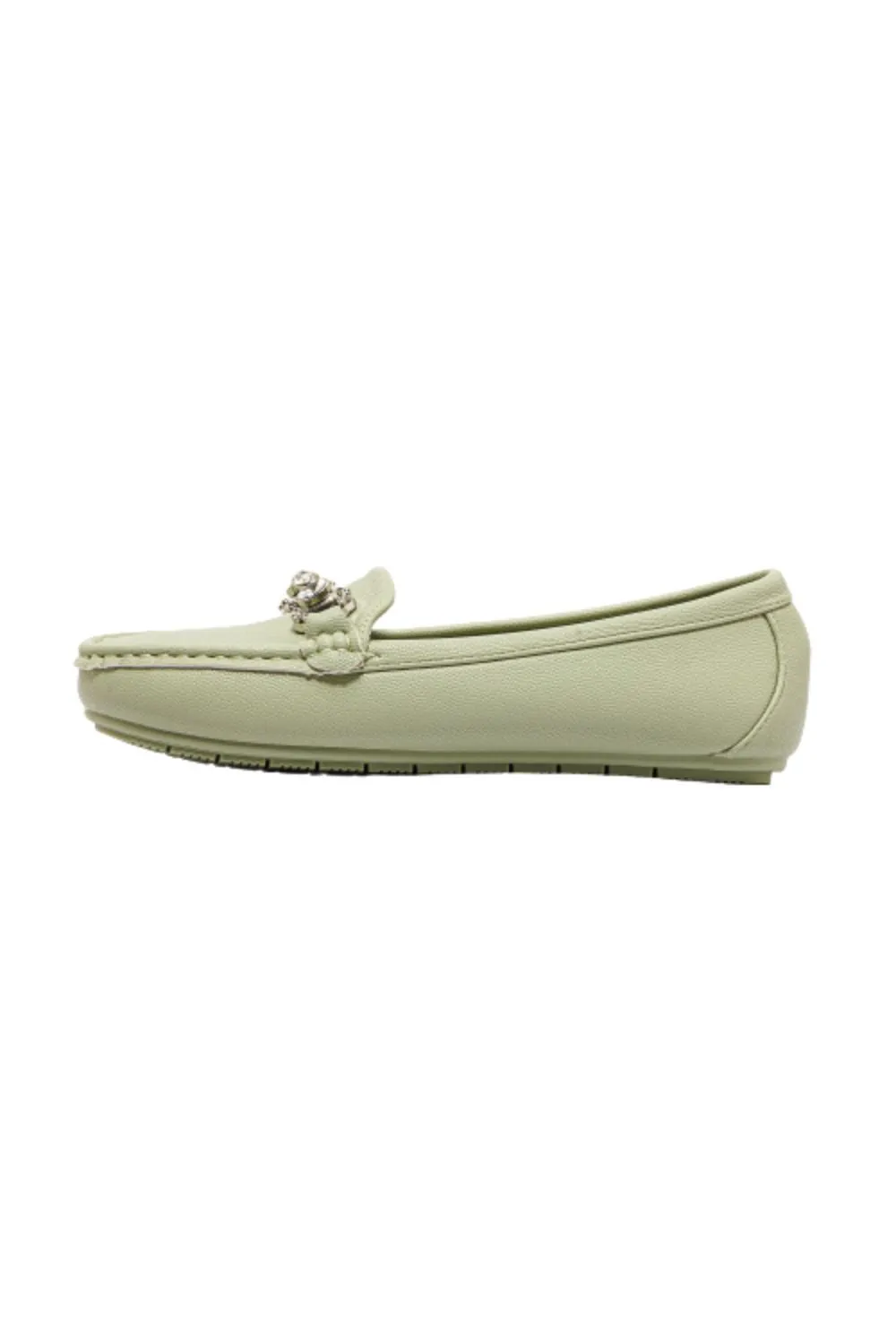Studded Comfy Flat Shoes
