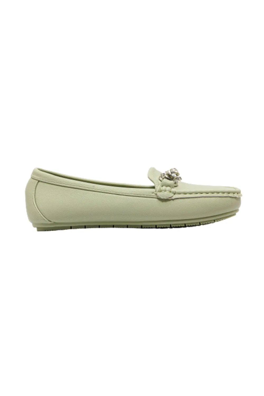 Studded Comfy Flat Shoes