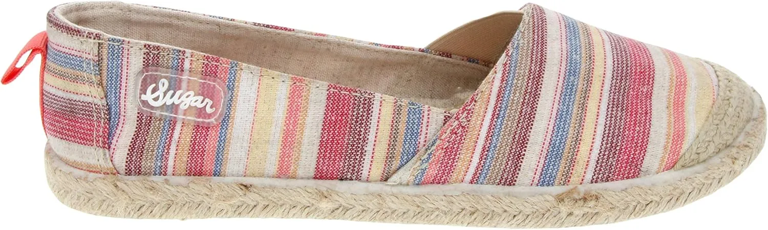 Sugar Women's Genius Comfortable Slip On Sneaker Shoe with No-Tie Laces and Cute Design