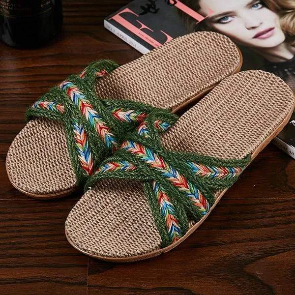 Summer Cross-tied Comfy Sandals