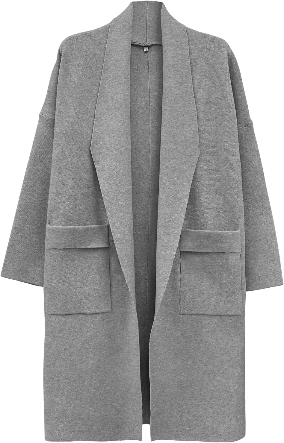 SuperPrity Womens Cardigan Sweater Fall Fashion 2024 Casual Oversized Knit Open Front Long Coatigan Jacket Coat Trendy Outfit