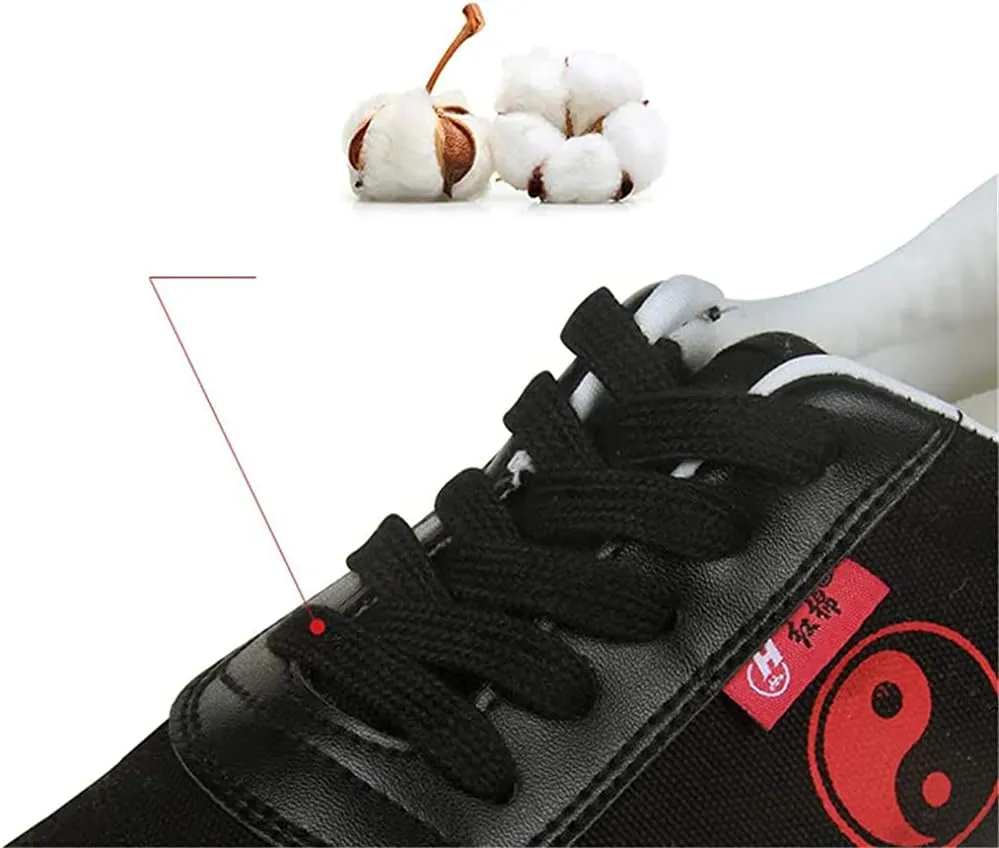 Tai Chi Kung Fu Shoes for Women, Martial Art Sneaker Chinese Traditional Female Qi Gong Beijing Trainer Wing Chun Slipper