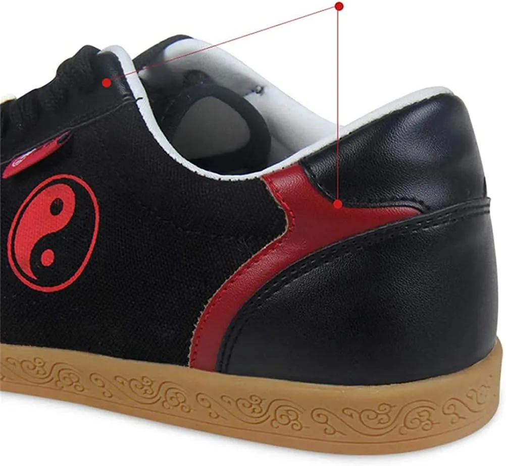 Tai Chi Kung Fu Shoes for Women, Martial Art Sneaker Chinese Traditional Female Qi Gong Beijing Trainer Wing Chun Slipper