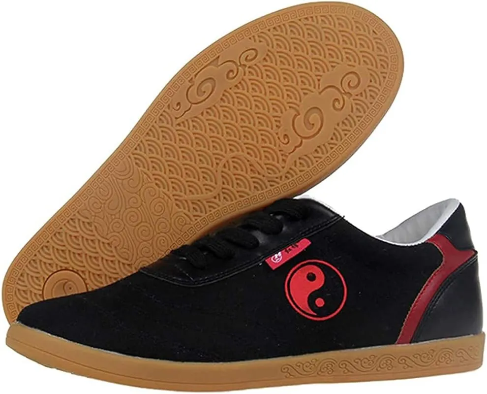 Tai Chi Kung Fu Shoes for Women, Martial Art Sneaker Chinese Traditional Female Qi Gong Beijing Trainer Wing Chun Slipper