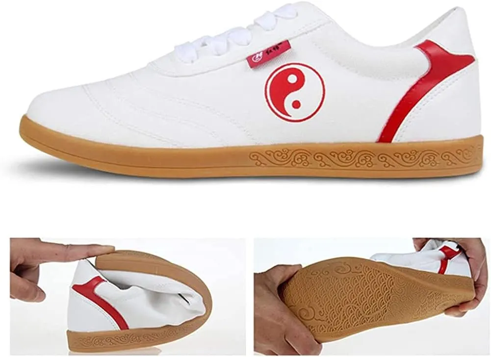 Tai Chi Kung Fu Shoes, Women's Martial Art Sneaker Chinese Traditional Qi Gong Beijing Trainer Wing Chun Slipper for Female