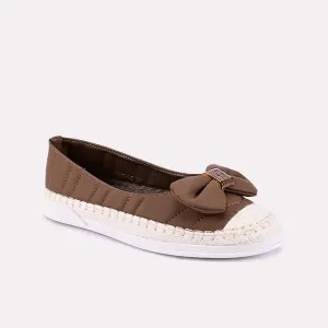Tansy Brown Comfy Casual Pumps 0431241