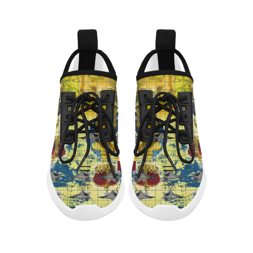 THE AIRSHOW  Ultra Light All Over Print Running Shoes for Women