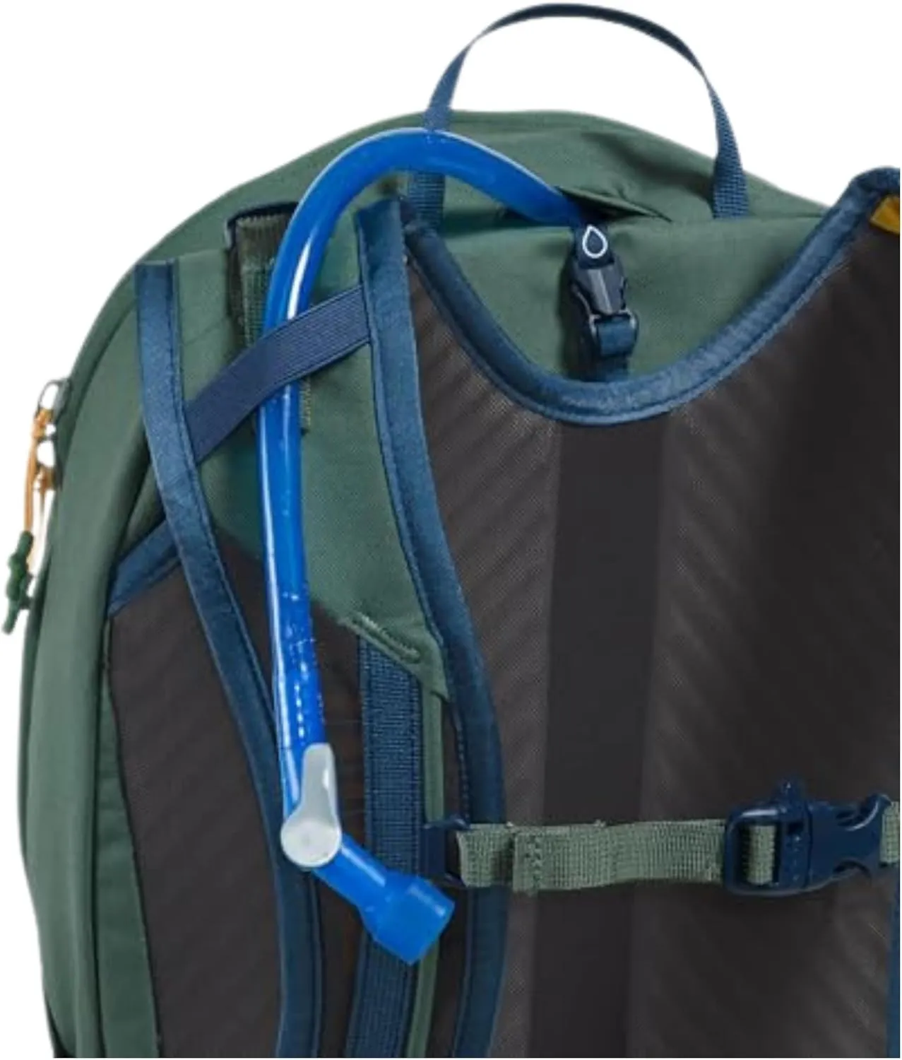 THE NORTH FACE Basin 18 Liter Technical Daypack with Rain Cover - PFAS Free, Duck Green/Shady Blue, One Size