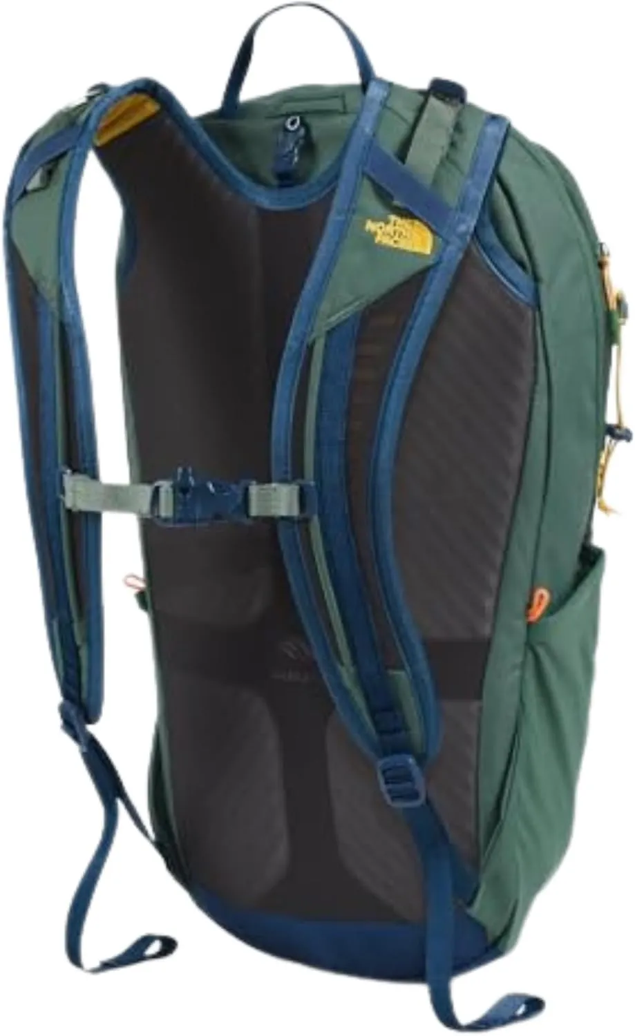 THE NORTH FACE Basin 18 Liter Technical Daypack with Rain Cover - PFAS Free, Duck Green/Shady Blue, One Size