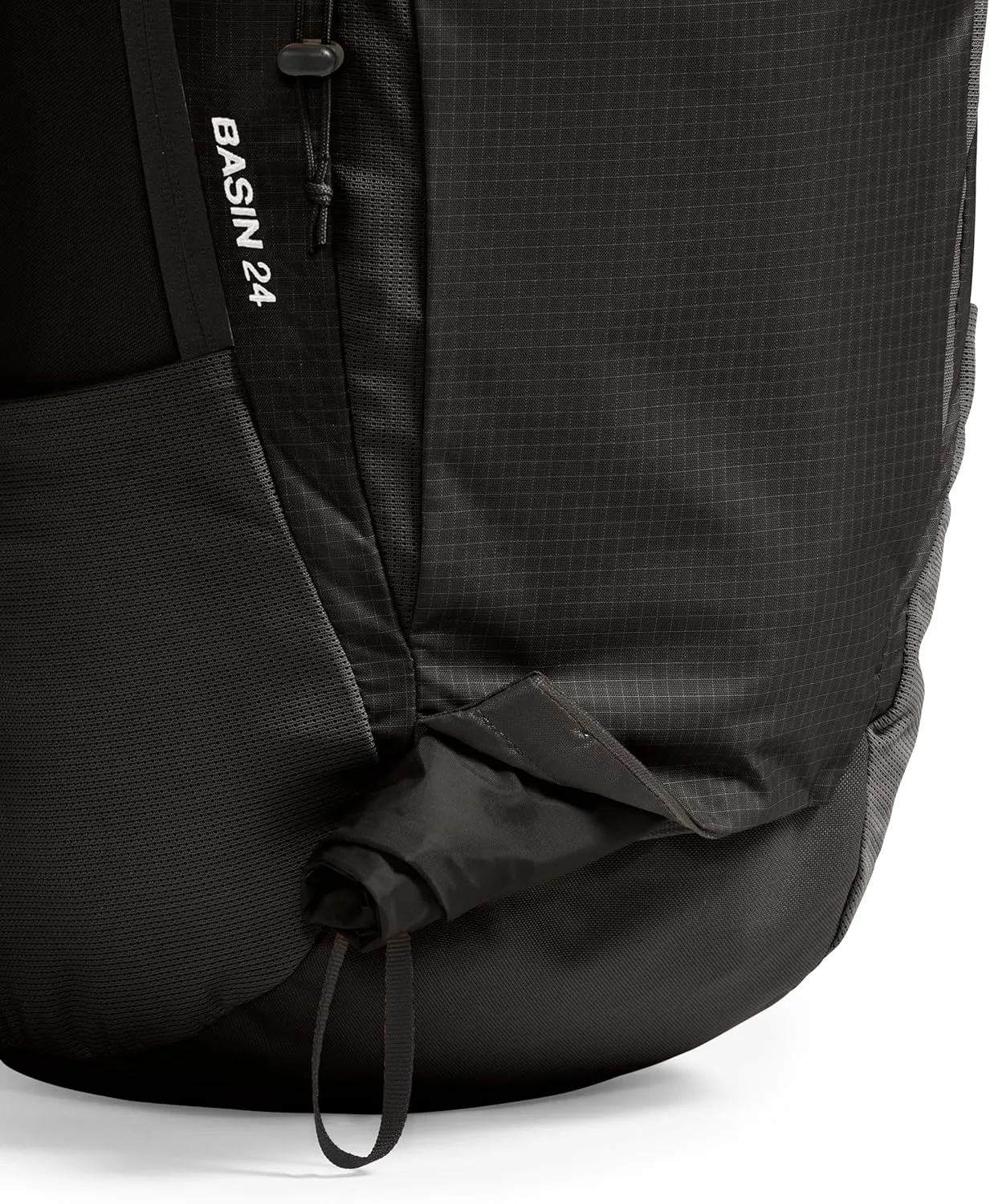 THE NORTH FACE Basin 24 Liter Daypack with Rain Cover - PFAS Free, TNF Black/TNF Black-NPF, One Size