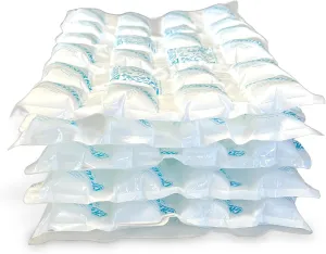 Thermafreeze Cryosheet 5-Pack Dry Ice Sheets for Coolers:Flat Packs for Shipping,Reusable for Coolers and Joint Pain, Ships Dry and Flat, Just Run Under Water, Hielo Seco, 9"x16.5" 5-Pack