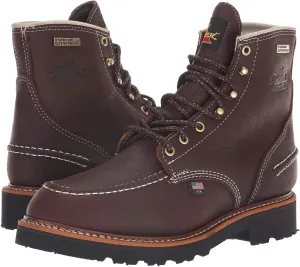 Thorogood American Heritage 1957 Series - Flyway Waterproof 6" Moc Toe Brown 13 D (M)