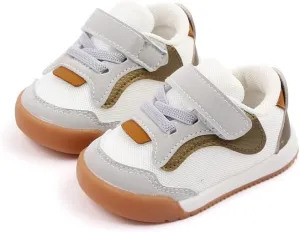 Toddler Baby Boys Girls Rubber Sole Mesh Breathable Adorable Running Sneakers, Sport Newborn Infant First Walkers Shoes