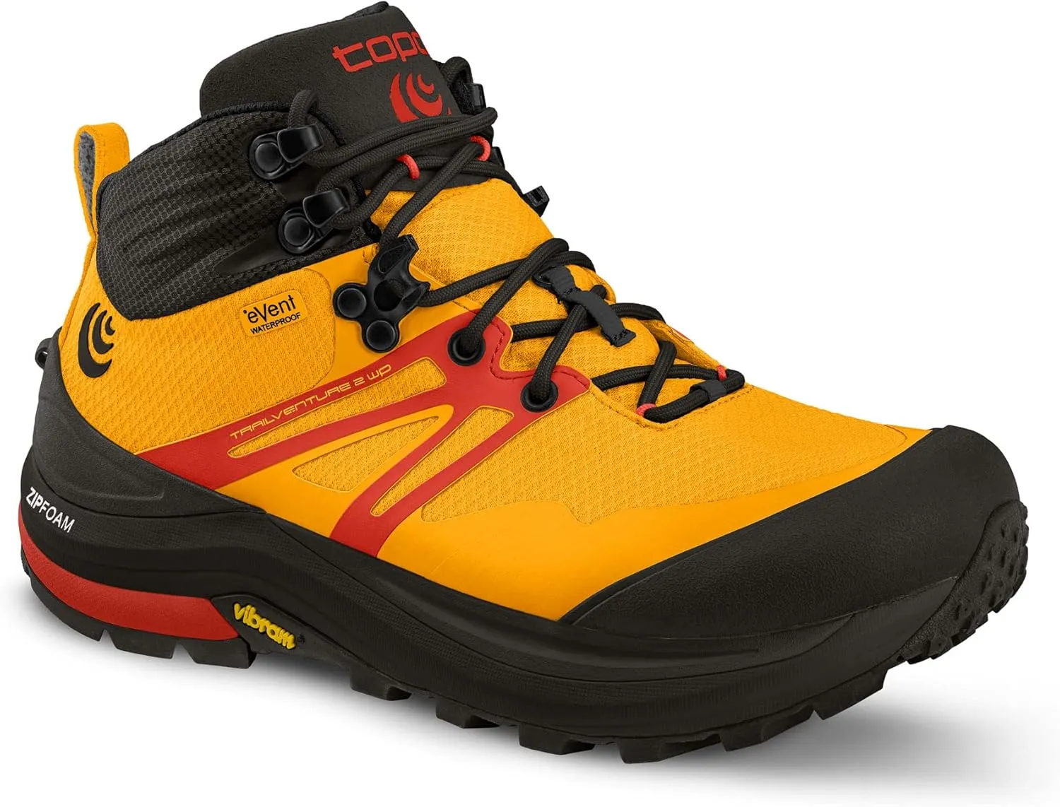 Topo Athletic Men's Trailventure 2 WP Comfortable Waterproof 5MM Drop Trail Running Boots, Athletic Shoes for Trail Running