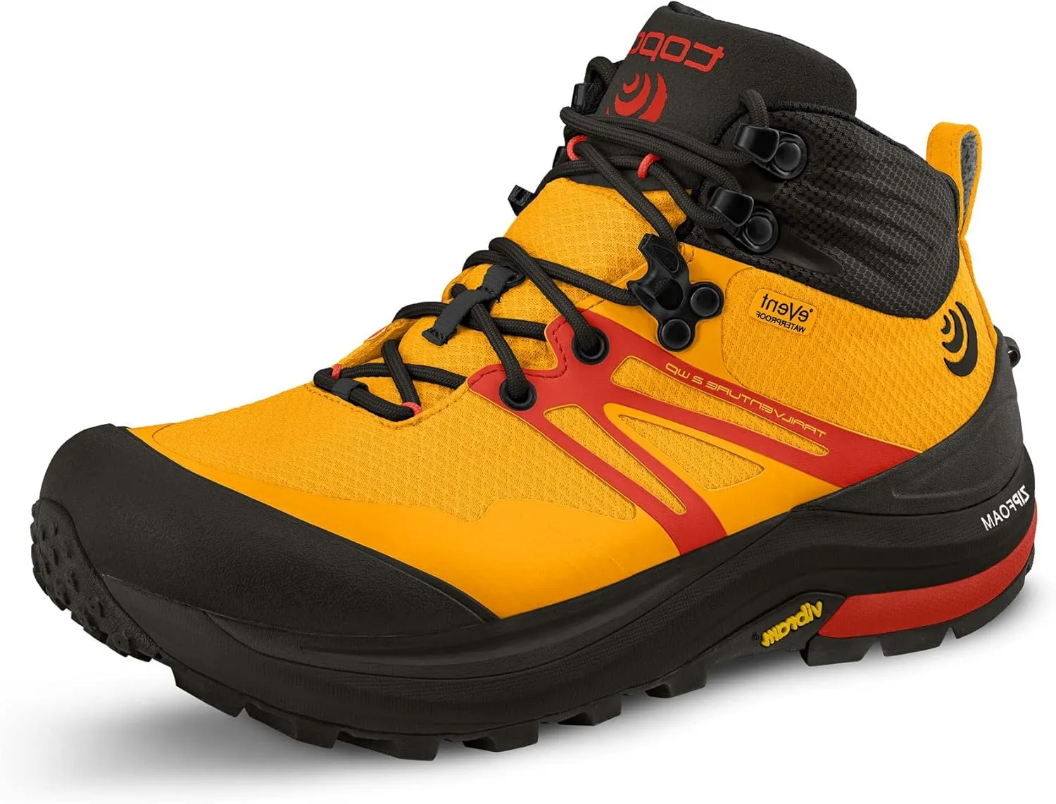 Topo Athletic Men's Trailventure 2 WP Comfortable Waterproof 5MM Drop Trail Running Boots, Athletic Shoes for Trail Running