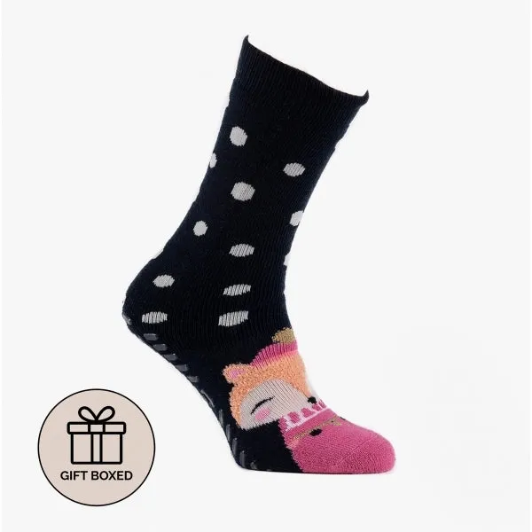 Totes Toasties ORIGINAL NOVELTY Womens Slipper Socks Multi: