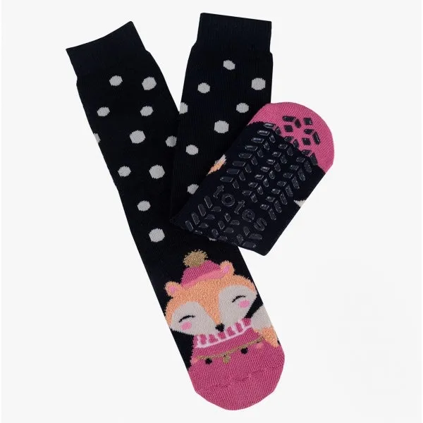 Totes Toasties ORIGINAL NOVELTY Womens Slipper Socks Multi: