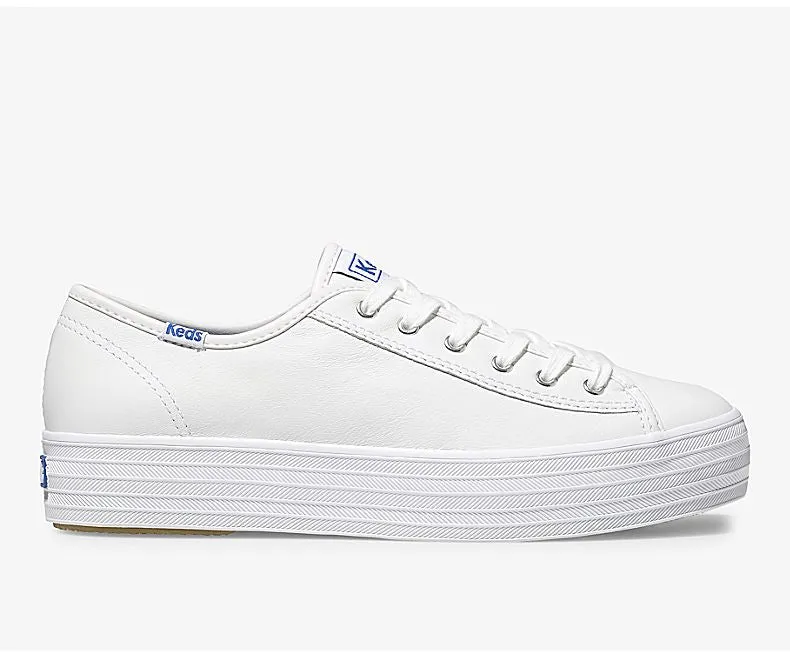 Triple Kick Leather White