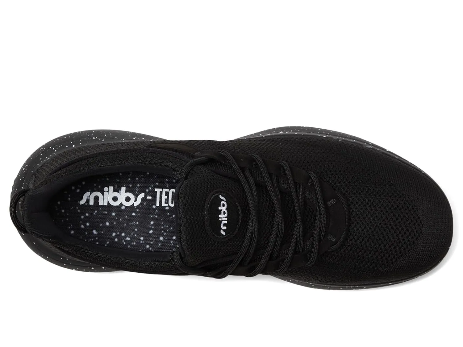 Unisex Orbit Work Sneaker Food Service Shoe, Black Speckle 2, 5 US Women