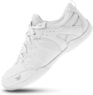 Varsity Spirit Charge Cheer Shoes for Girls - Lightweight and Durable White Cheer Shoes for Cheerleaders and Athletes