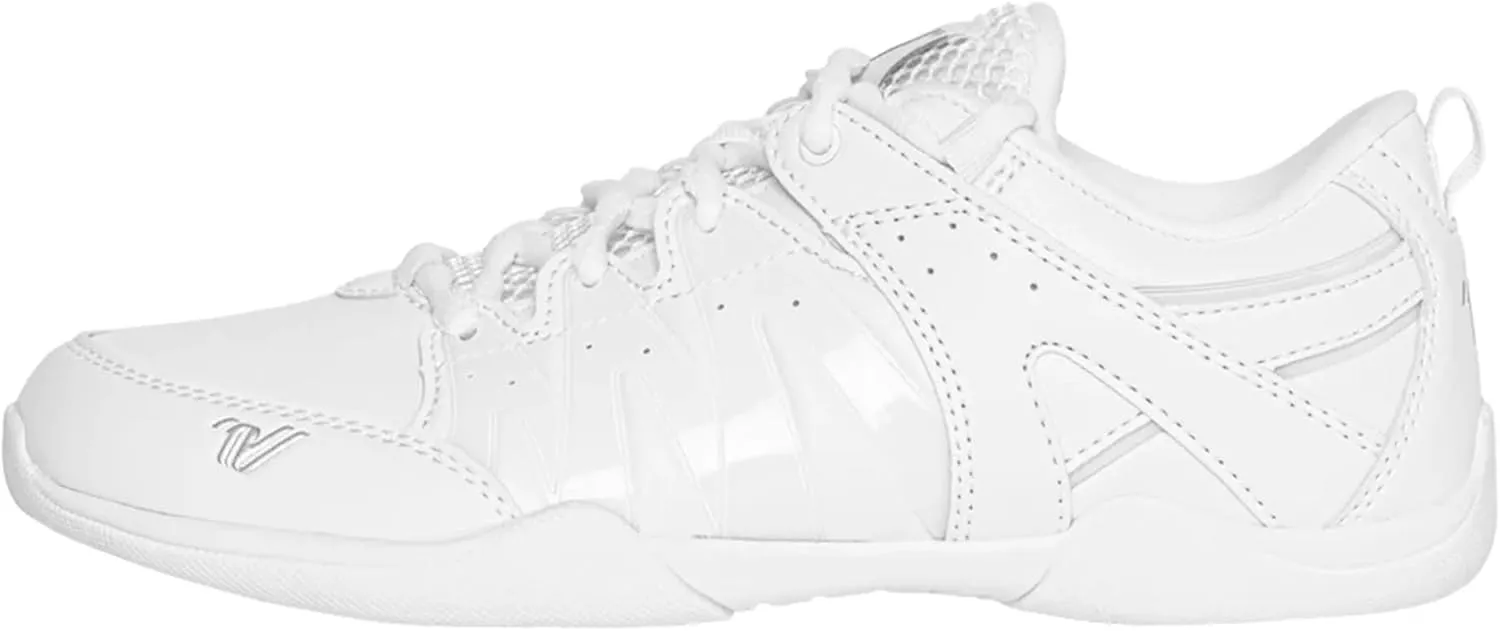 Varsity Spirit Charge Cheer Shoes for Girls - Lightweight and Durable White Cheer Shoes for Cheerleaders and Athletes