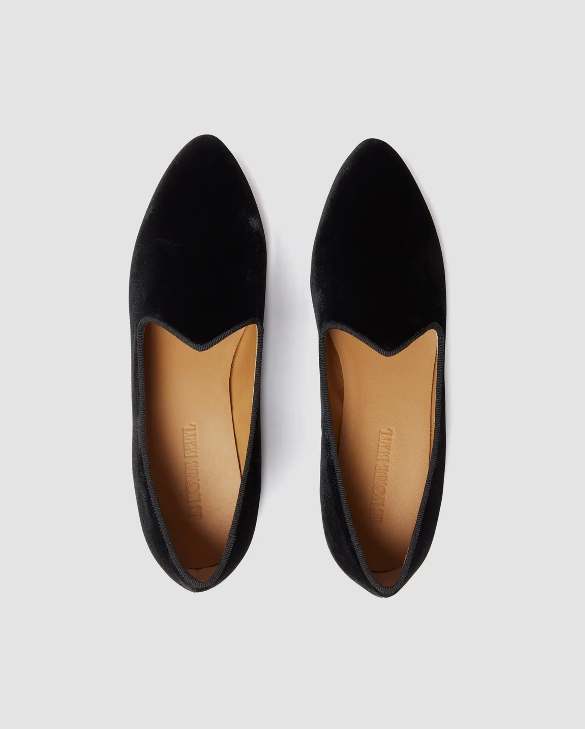 VENETIAN SLIPPER / BLACK VELVET