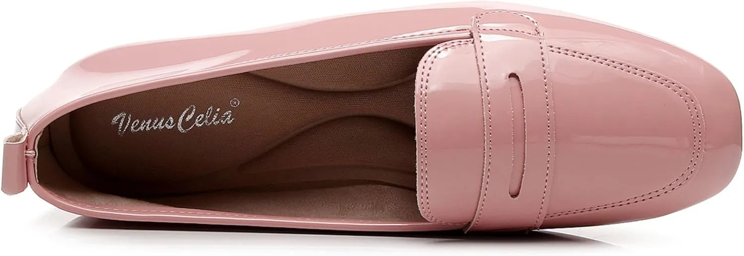 VenusCelia Women's CloseFitting Flat Shoe