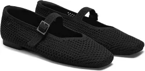 VIVAIA Margot Mary Jane Women Flat Shoes Comfortable for Work with Arch Support Slip on Square-Toe Washable Shoes