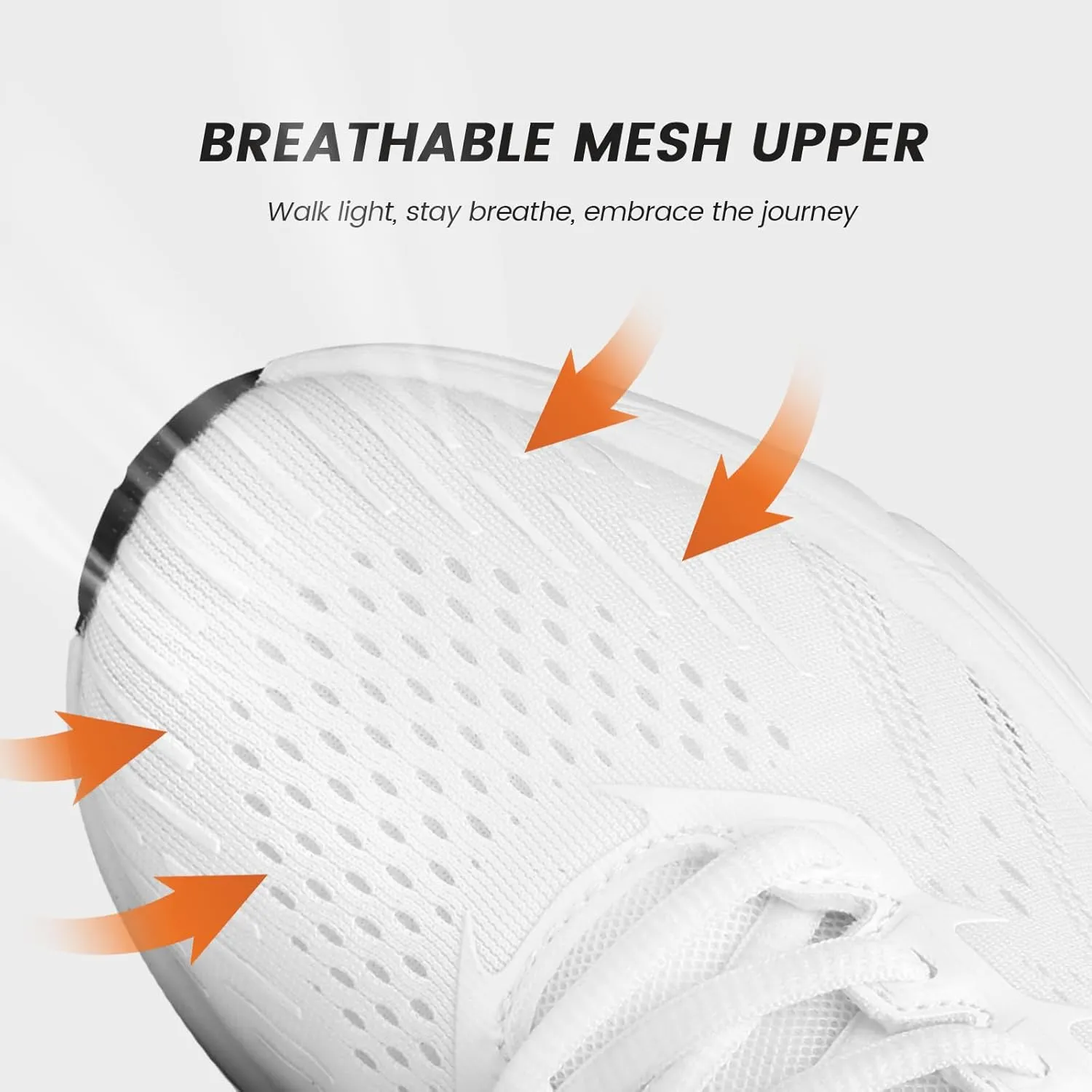Walking Shoes for Women- Lightweight, Slip On, Breathable Sneakers for Running, Walking, Jogging, Gym