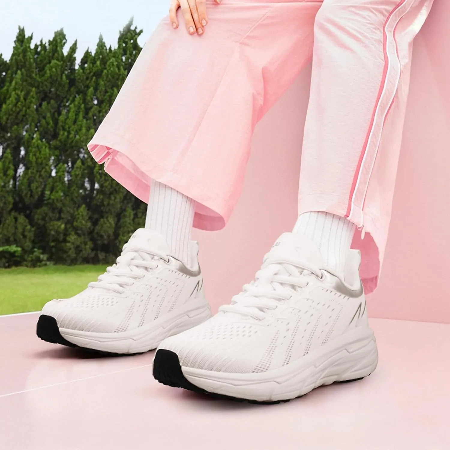 Walking Shoes for Women- Lightweight, Slip On, Breathable Sneakers for Running, Walking, Jogging, Gym
