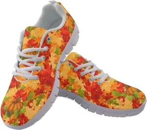 Walking Shoes for Womens Girls Lace Up Lightweight Tennis Shoes Casual Mesh Running Sneakers