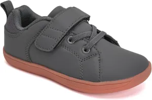 WateLves Toddler Little Kid Wide Barefoot The First Walking Shoes Girls Boys Leather Uniform Dress Shoes Lightweight Splay Naturally Minimalist Sneakers