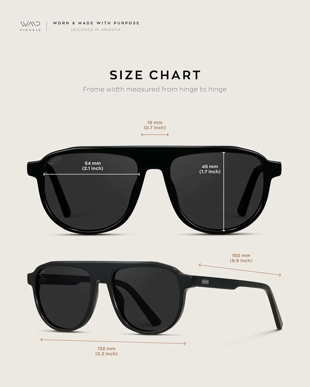 WearMe Pro Bold Retro Polarized Aviator Sunglasses | Geometric Flat Top Frame Design, Gradient Lenses