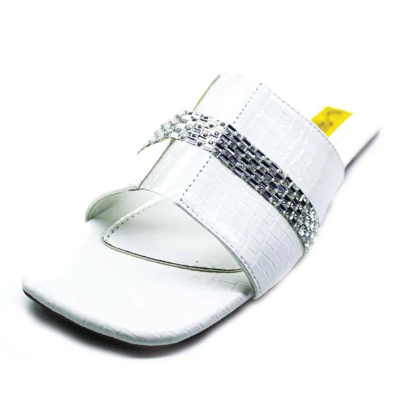 White Casual Slipper
