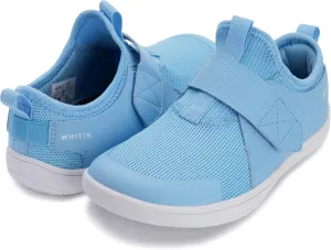 WHITIN Little/Big Kid Wide Width Barefoot Shoes | Boys/Girls Minimalist Elastic Opening Sneakers | Flexible- Zero Drop Sole